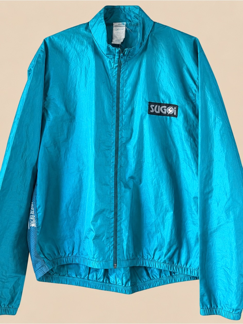 80s VTG Sugoi Turquoise Running Jacket M
